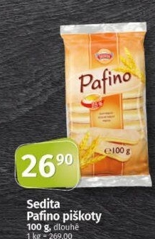 Piškoty cukrářské Pafino Sedita