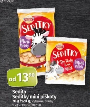 Piškoty mini Sedita