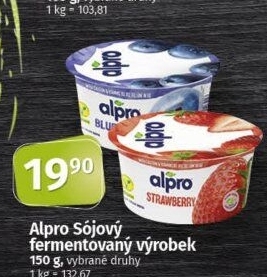 Sójový jogurt ochucený Alpro