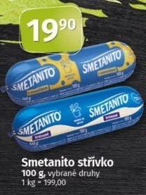 Sýr tavený Smetanito Želetava