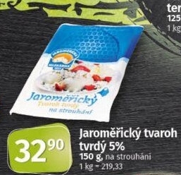 Tvaroh na strouhání Jaroměřický