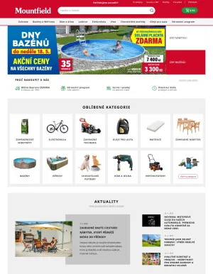 akční leták Mountfield 14.5.2025-20.5.2025