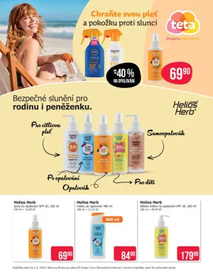 akční leták Teta drogerie 15.5.2025-3.6.2025
