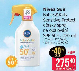 Sprej dětský na opalování OF 50+ Protect&amp