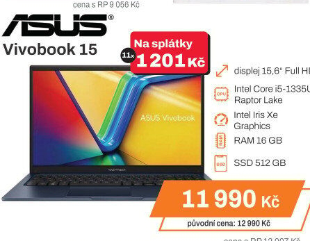 Notebook Asus VivoBook 15