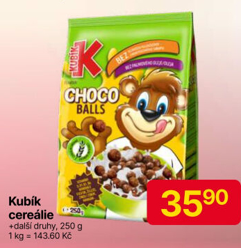 Cereálie Kubík