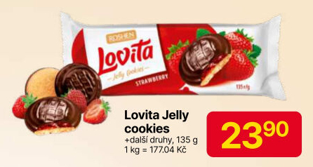 Čokopiškoty Lovita Roshen