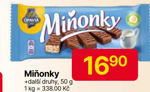 Oplatky Miňonky Opavia