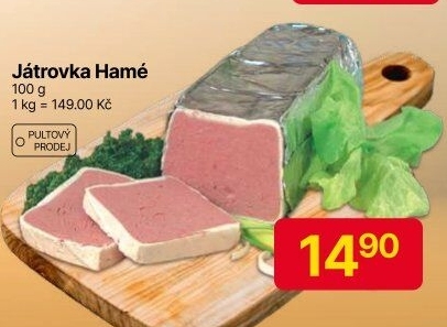 Paštika Játrovka Hamé
