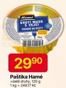 Paštiky Hamé