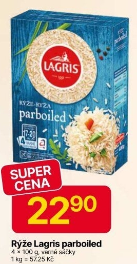 Rýže parboiled Lagris