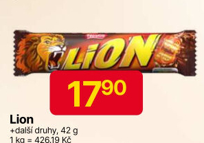 Tyčinka Lion Nestlé