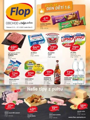 akční leták FLOP 21.5.2025-27.5.2025