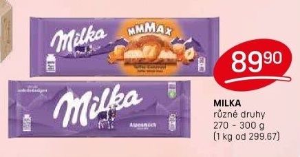 Čokoláda Milka