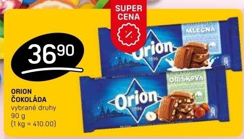 Čokoláda Orion