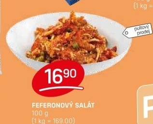 Feferonkový salát