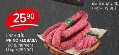 Klobása Princ Krahulík