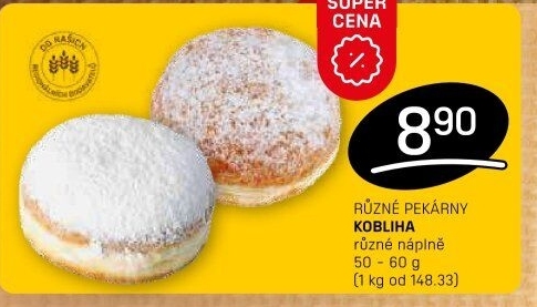 Kobliha s náplní