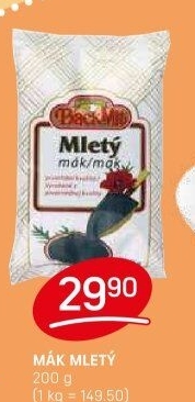 Mák mletý BackMit