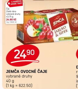 Ovocný čaj Jemča