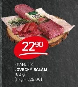 Salám lovecký Krahulík