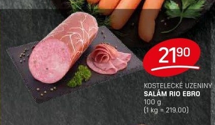 Salám Rio Ebro Kostelecké uzeniny