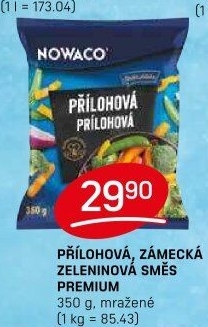 Směs přílohová mražená Nowaco