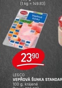 Šunka vepřová standard LE&amp