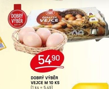 Vejce M Dobrý Výběr