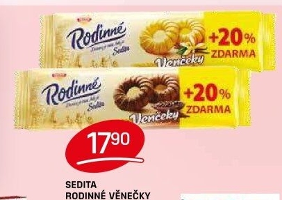 Věnečky Rodinné Sedita
