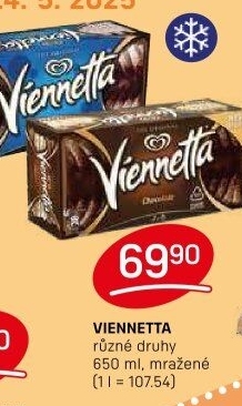 Zmrzlinová roláda Viennetta Algida
