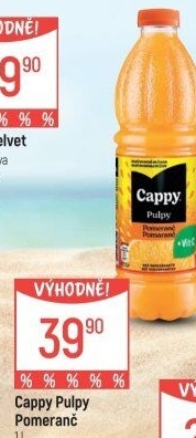 Nápoj Pulpy Cappy