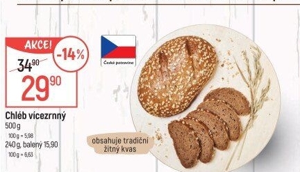 Chléb vícezrnný