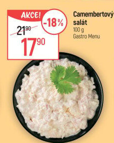 Salát camembert