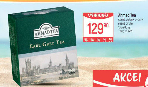 Čaj zelený Ahmad Tea