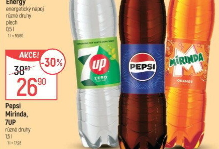 Limonáda Pepsi