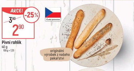 Pivní rohlík