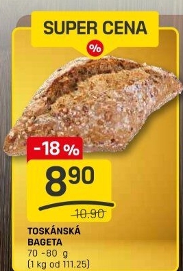 Bageta toskánská