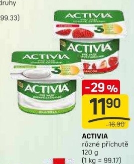 Bílý jogurt Activia Danone