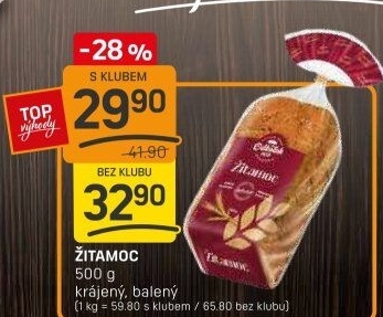 Chléb Žitamoc Odkolek