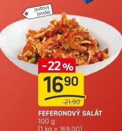 Feferonkový salát