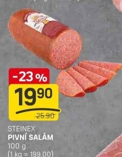 Salám pivní Steinex