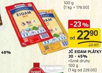 Sýr Eidam Jihočeský Madeta
