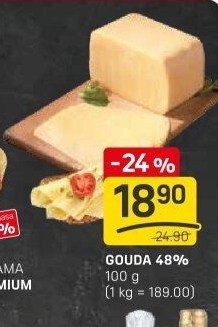 Sýr Gouda 48%