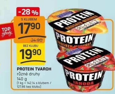 Tvaroh ochucený protein Bohušovická mlékárna