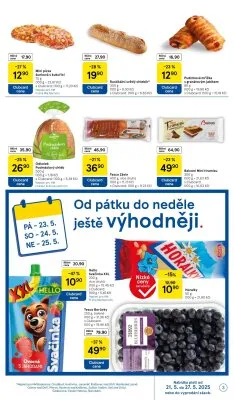 akční leták Tesco 21.5.2025-27.5.2025