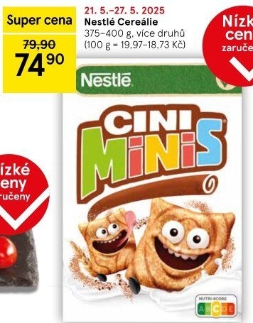 Cereálie Nestlé