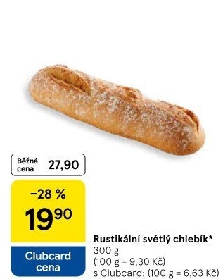 Chléb rustikální