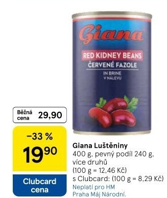 Luštěniny Giana