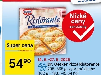 Pizza mražená Ristorante Dr. Oetker